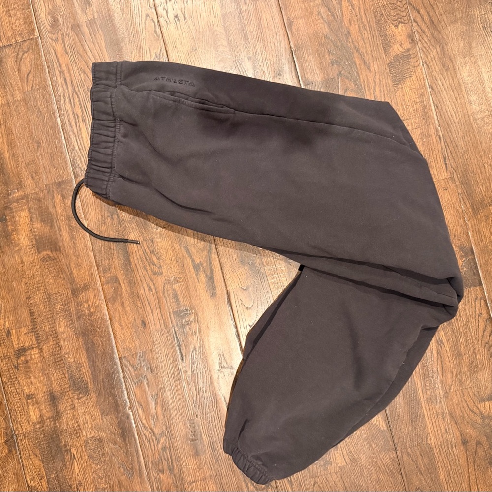 athleta forever fleece high rise jogger - Picture 6 of 7
